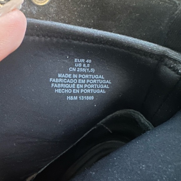 Alexander Wang x H&M bootie with zip and snaps - Picture 5 of 8